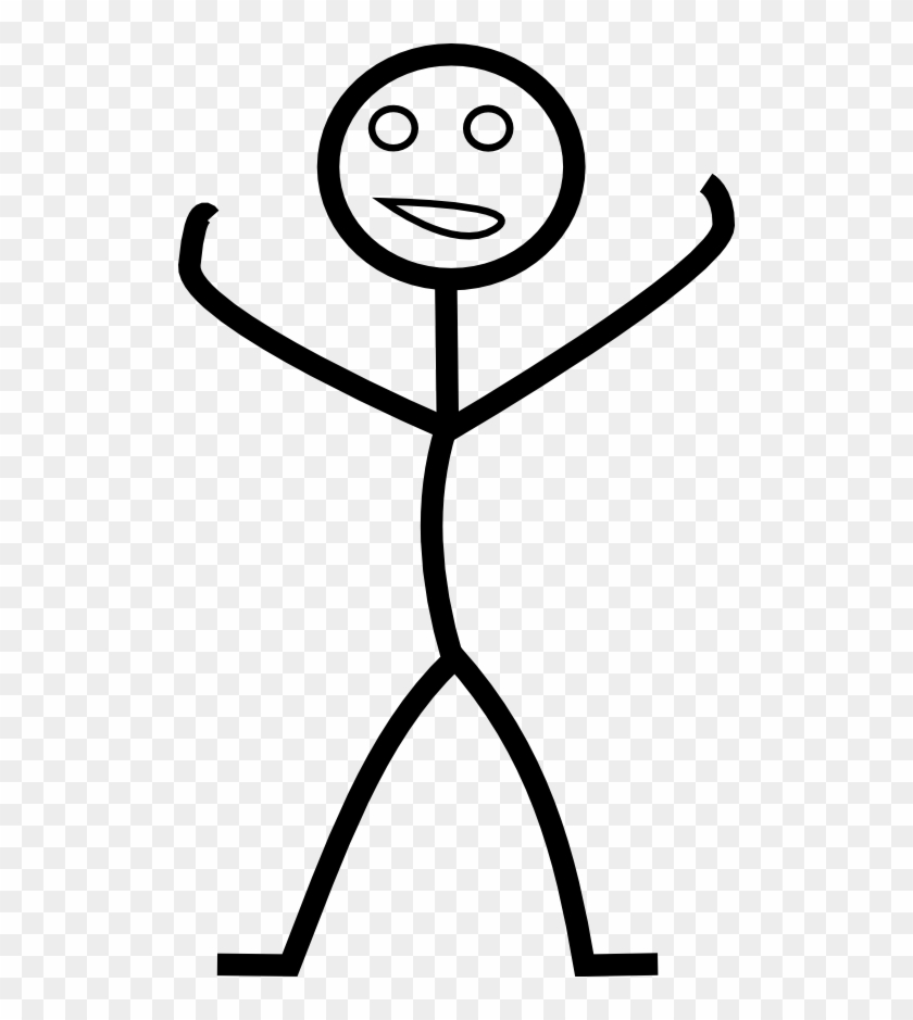 Human Clip Art - Stick Figure No Background #83554