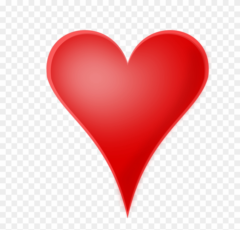 Heart Clipart, Vector Clip Art Online, Royalty Free - Herz Rot Clipart #83575