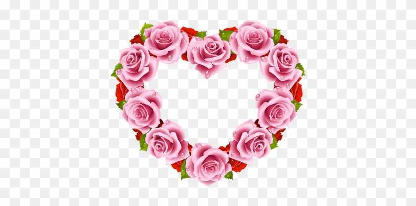 Clip Art Mydearvalentine Valentines Day The Of - 5d Diy Diamond Painting Cross Stitch Pink Rose Diamond #83749