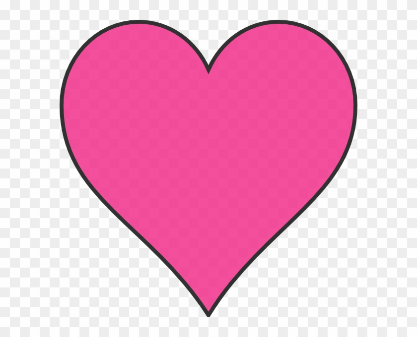 Pink Heart Clipart Clipart Kid - Pink Heart Clipart #83904