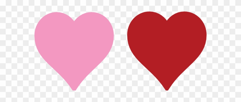 Two Hearts Clipart - Clip Art #83917