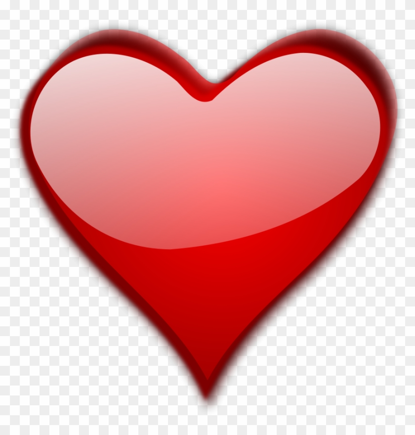 Heart Gloss 1 Clip Art - Heart With No Background #83940