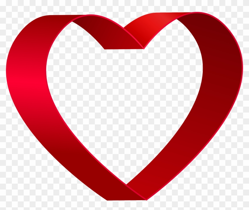 Transparent Red Heart Shape Png Clip Art - Transparent Red Heart Shape Png Clip Art #84074