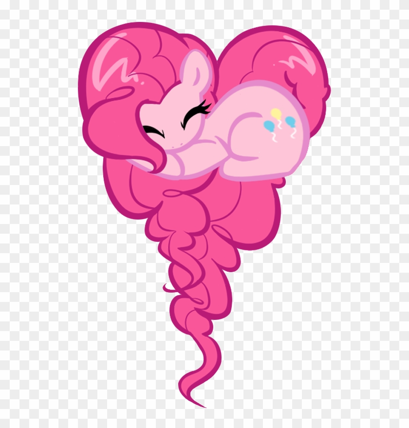 Pinkie Pie Heart Pony By Themightysqueegee On - Mlp Drawing Pinkie Pie #84103