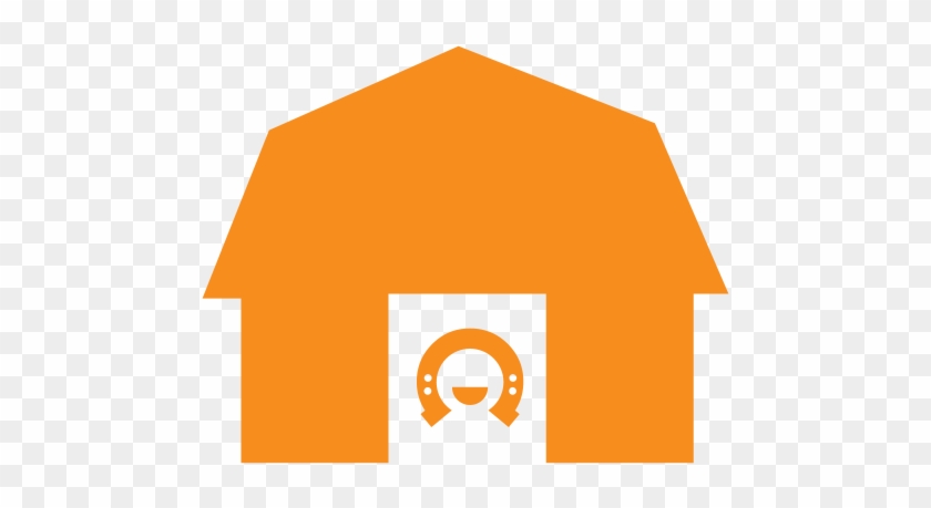 Farm Day Icon - Home Icon Orange #84215