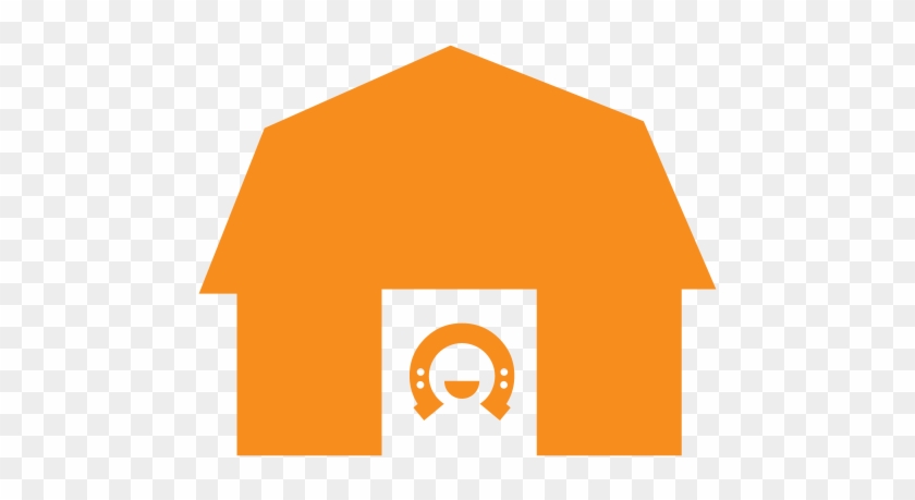 Farm Day Icon - Home Icon Orange #84215