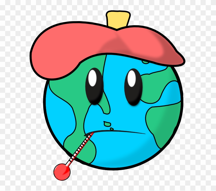 Healthy Planet Cliparts - Global Warming Cartoon Png #84330