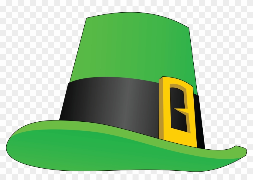 Free Clipart Of A St Paddys Day Leprechaun Hat - Leprechaun Hat Clip Art #84870