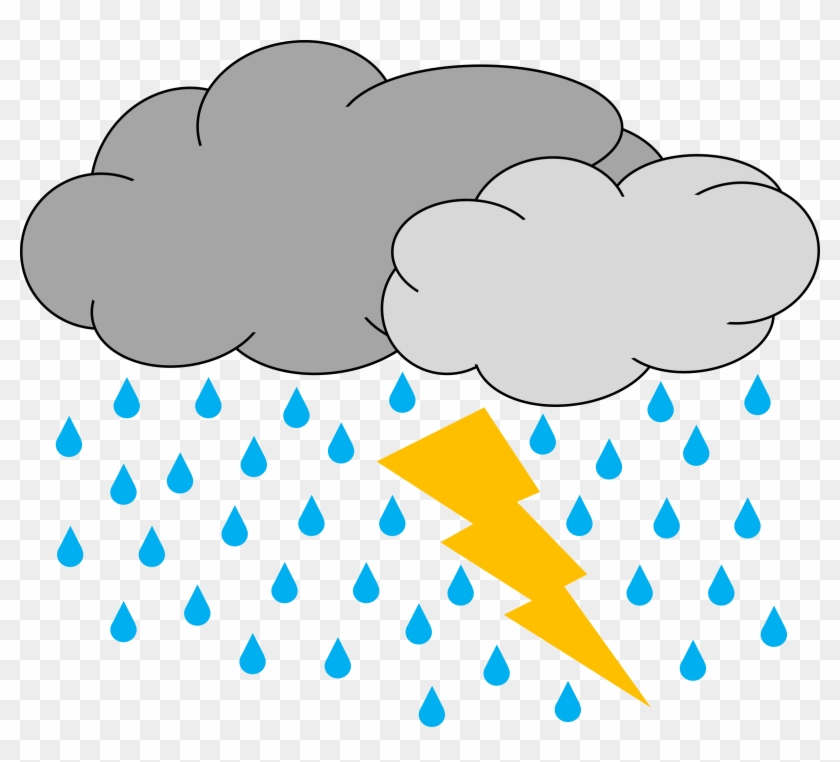 Thunderstorm Png Clipart - Thunderstorm Clipart #85289