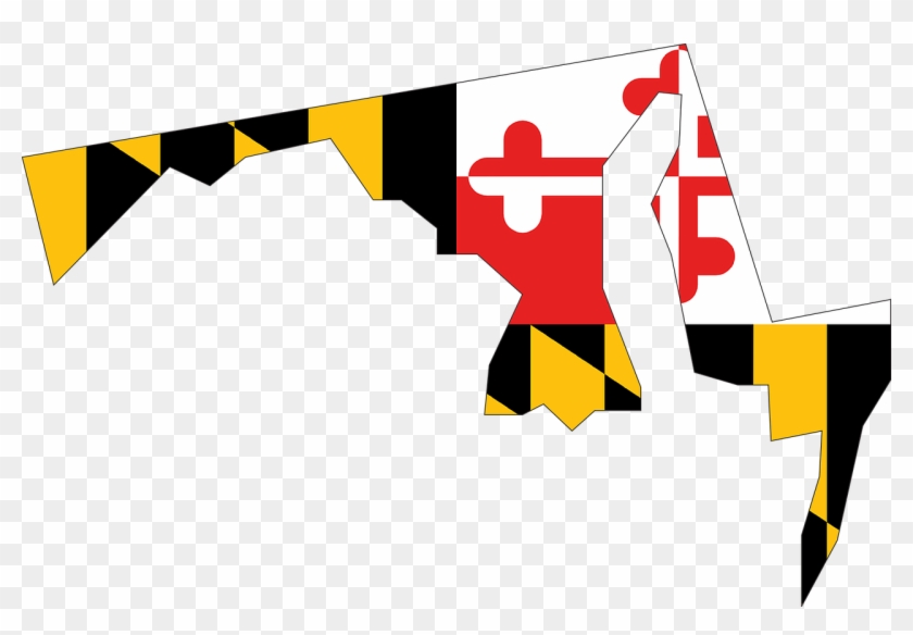 Local Md Wine & Food Pairing - Maryland Flag In State #85377