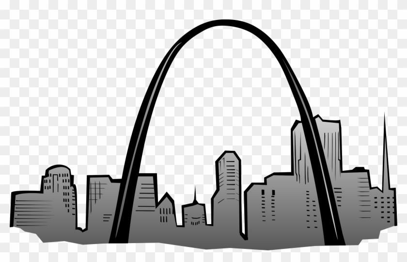 Arch Clipart St Louis Arch - Symbols Of St Louis #85534