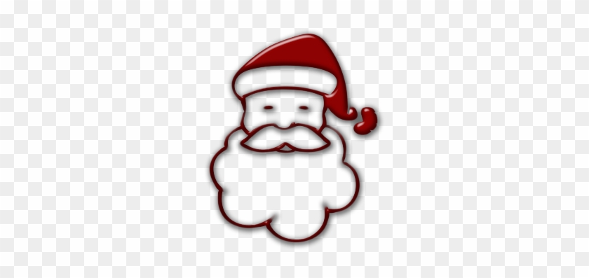 Santa Clipart Simple - Simple Images Of Santa Claus #85643