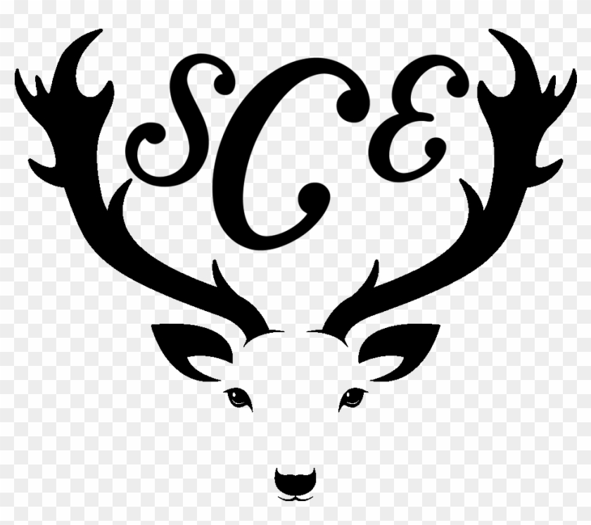 Antler Monogram - Ladybugvinyls - Vector Graphics #460531