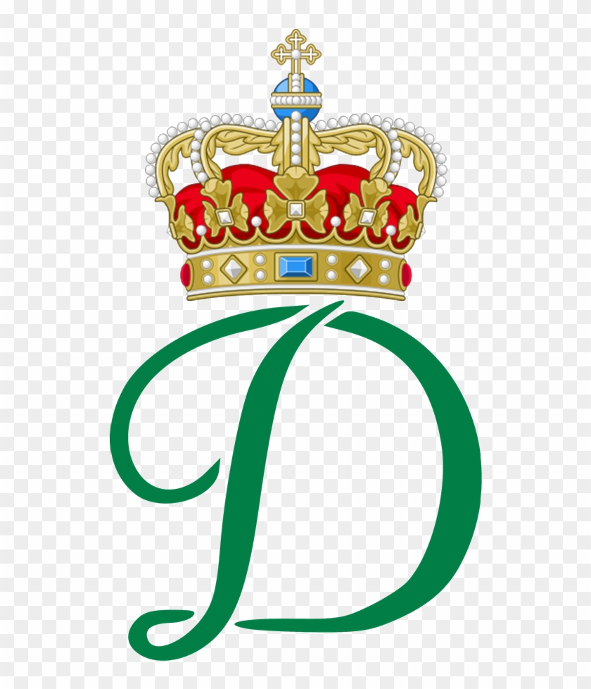 Royal Monogram Danae I - Symbols Of Princess Diana #460572