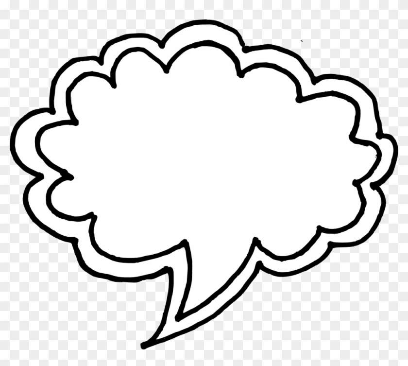 Free Download - Speech Bubble Drawn Transparent #460605