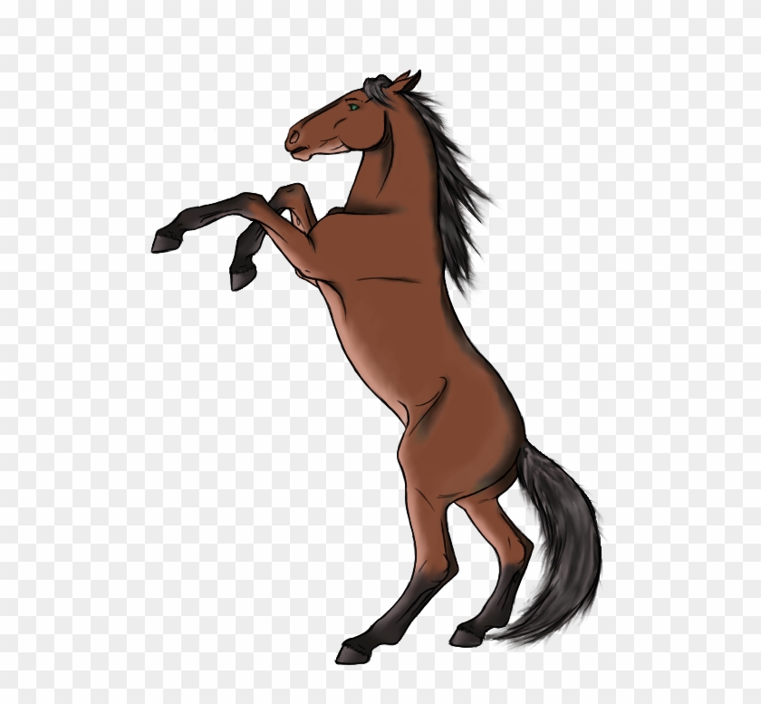Rearing Da Horse By Et-hem - Horse Rearing Clip Art #460610