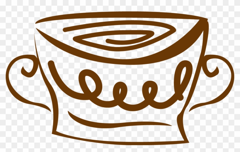 Coffee Cup Logo - Set 80 Large 6.5" Lunch Dinner Kitchen Yellow Brown #460756