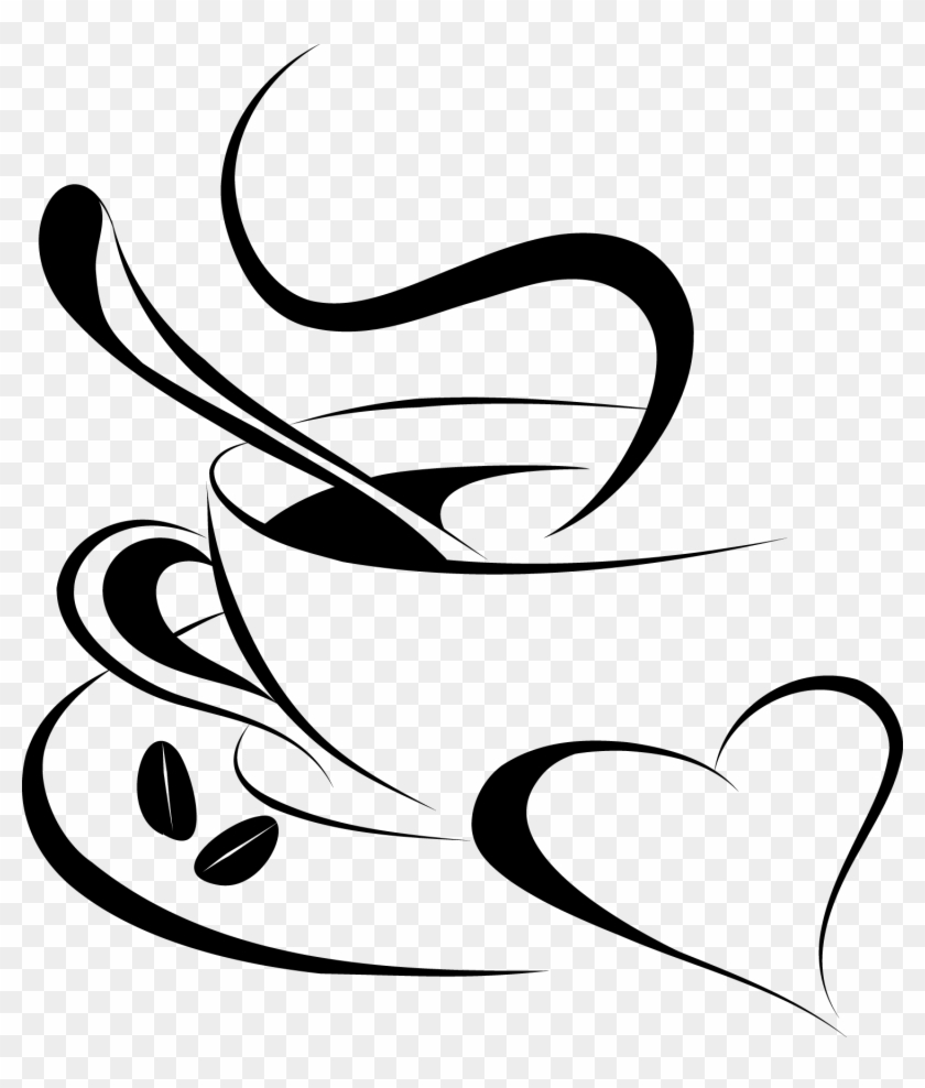 Coffee Cup Silhouette Png 100 Coffee Cup Silhouette - Taza De Cafe Silueta Sin Fondo #460809