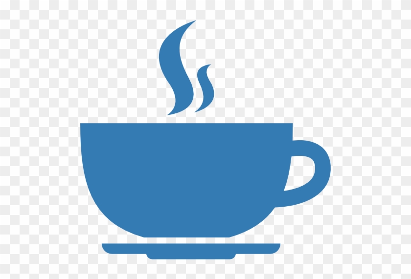 Icon Coffe Png Blue #460872