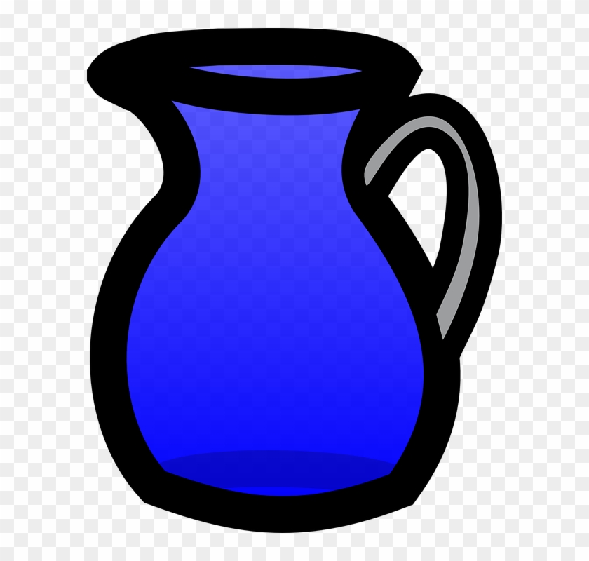 Blue Cup Cliparts - Cartoon Images Of Jug #460889