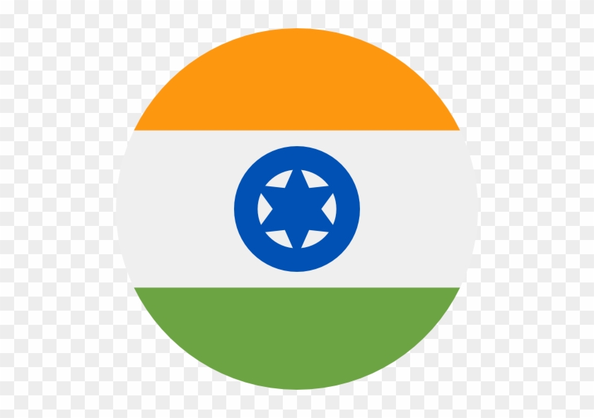 India - India Flag Circle Png #461022
