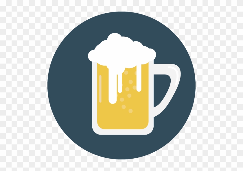 Beer Icon - Alcohol Flat Icon Png #461124