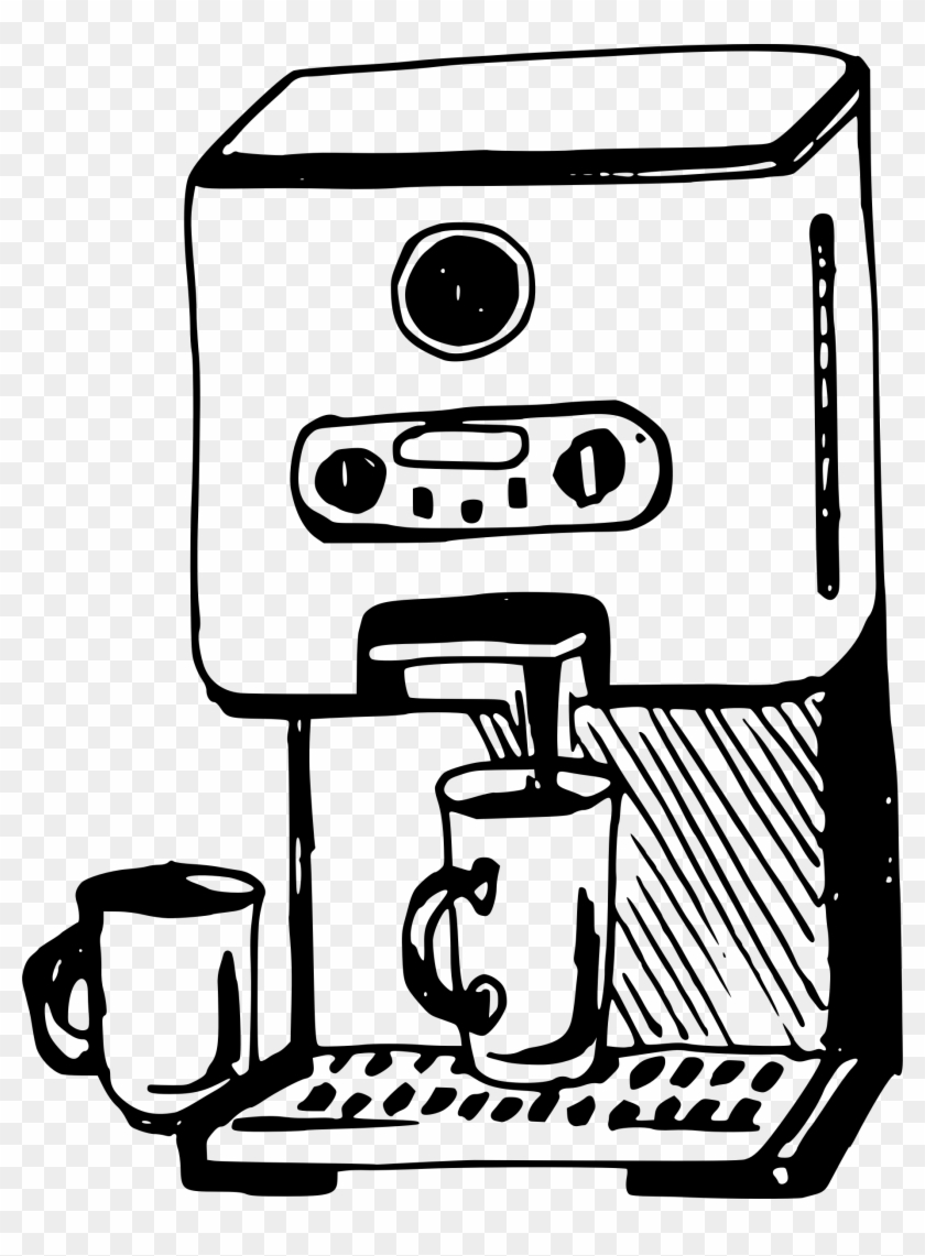 Clip Art Coffee Machine - Coffee Machine Clipart #461167