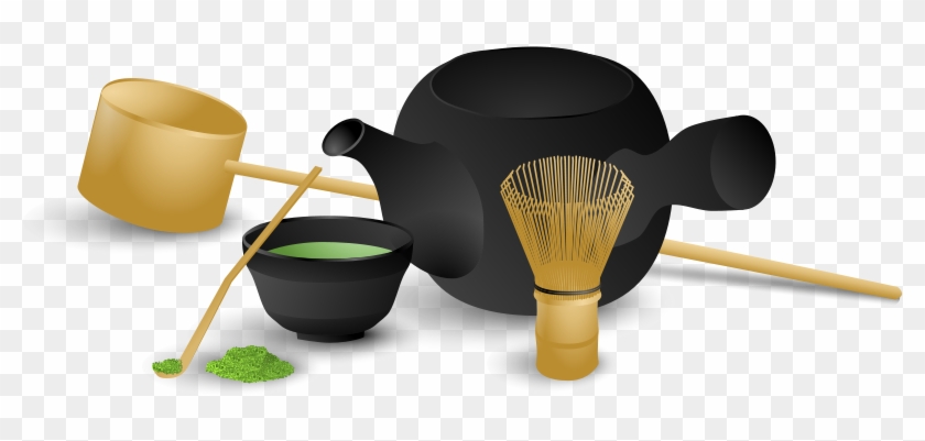 Japanese Tools Clipart Image - Japanese Tea Ceremony Clipart #461238