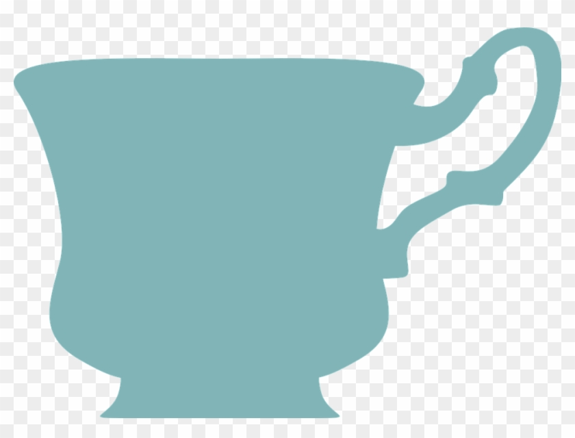 Colander Cliparts 27, Buy Clip Art - Tea Cup Silhouette Png #461241