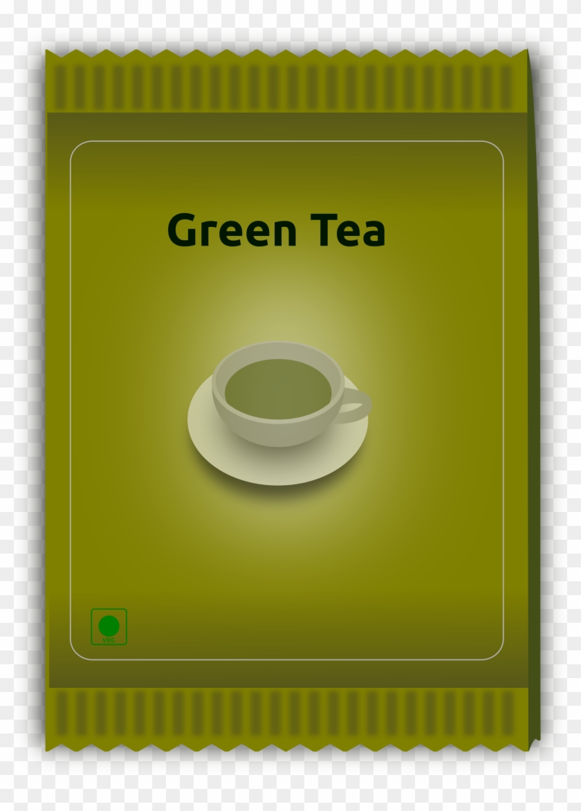 This Free Icons Png Design Of Green Tea Sachet - Tea Powder Packet Clipart #461247