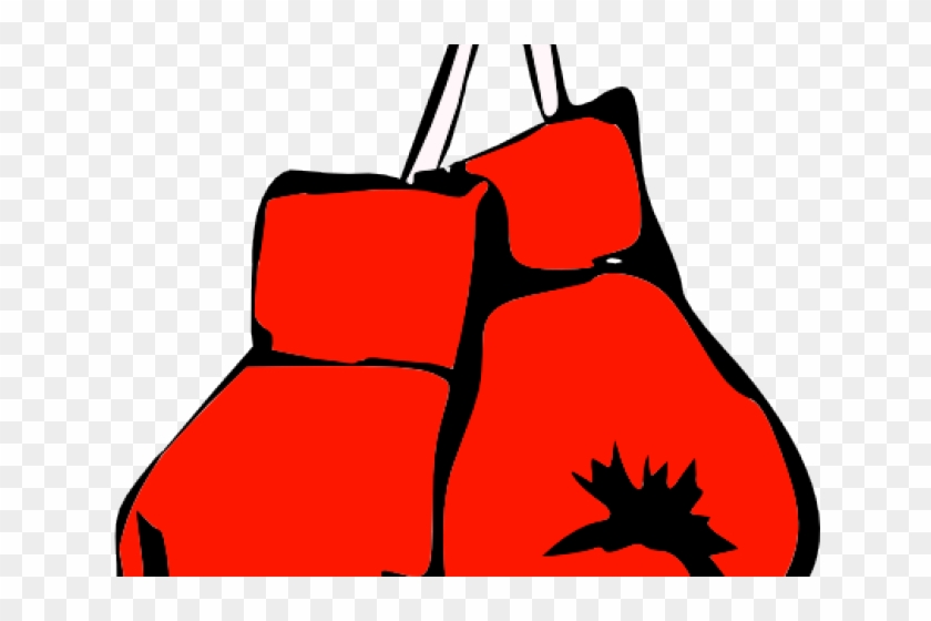 Animated Boxing Gloves - Red Boxing Glove Clipart #461249