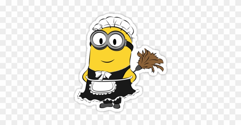 Minions Maid Funny By 3kuse - Despicable Me 2 A Cute Collection #461315