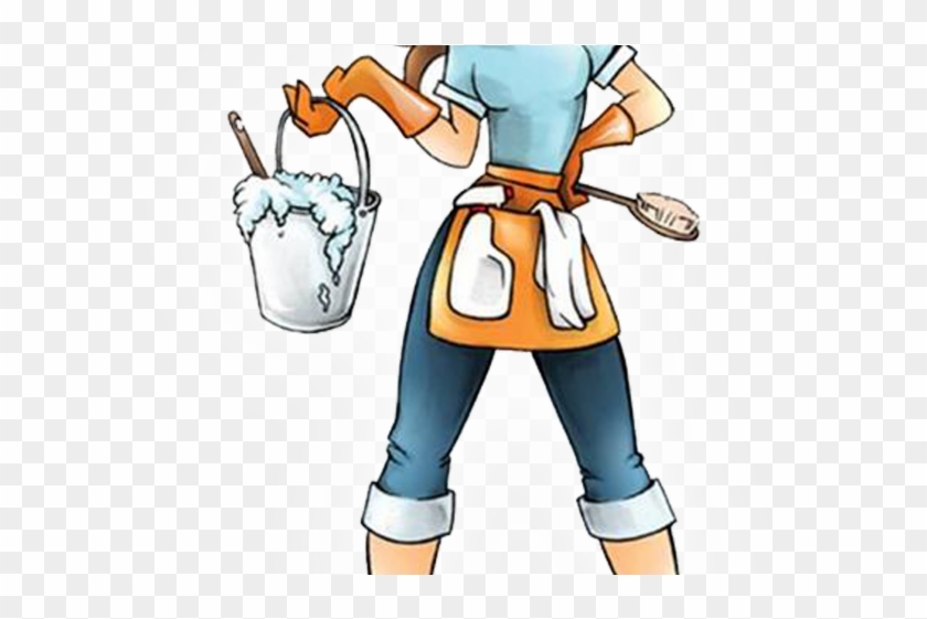 Cleaning Lady Clipart - Cleaning Services Images Free #461366