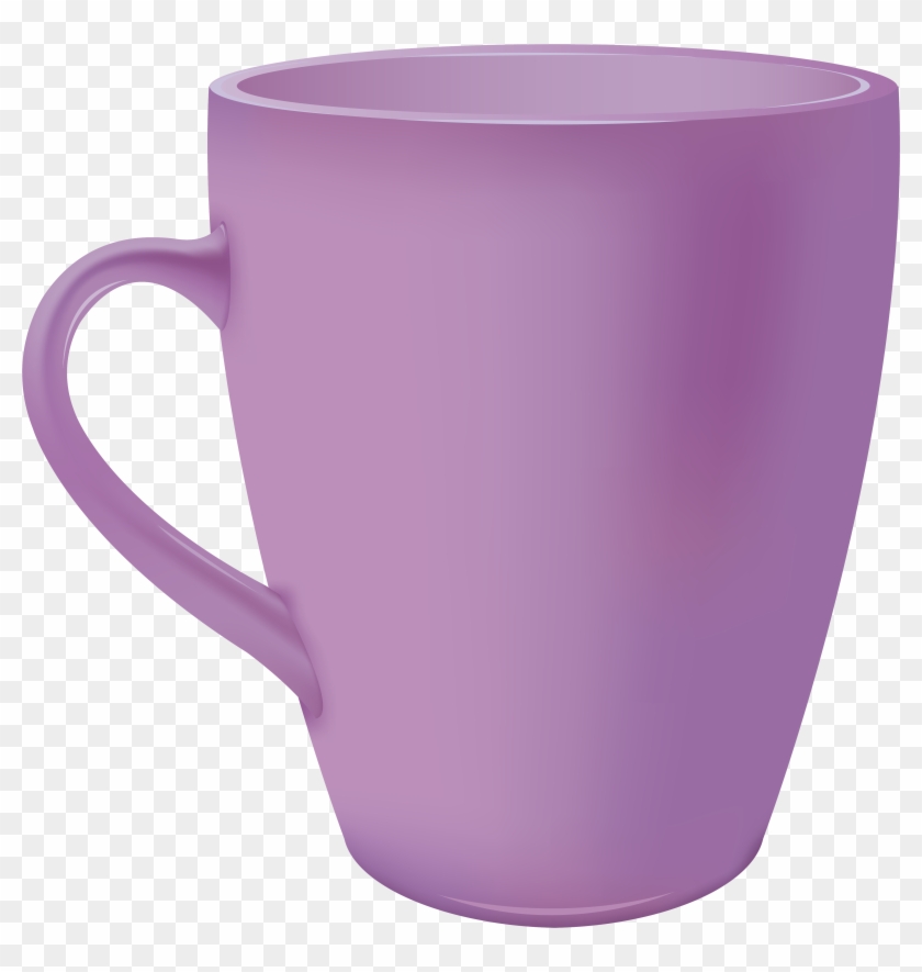 Mug Clipart Purple - Cup Clipart Png #461389