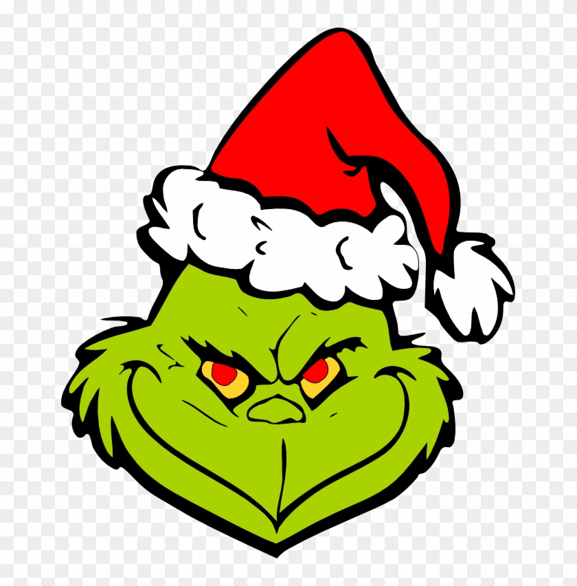 Movies, Personal Use, Grinch In Santa Hat, - Grinch With Christmas Hat #461451