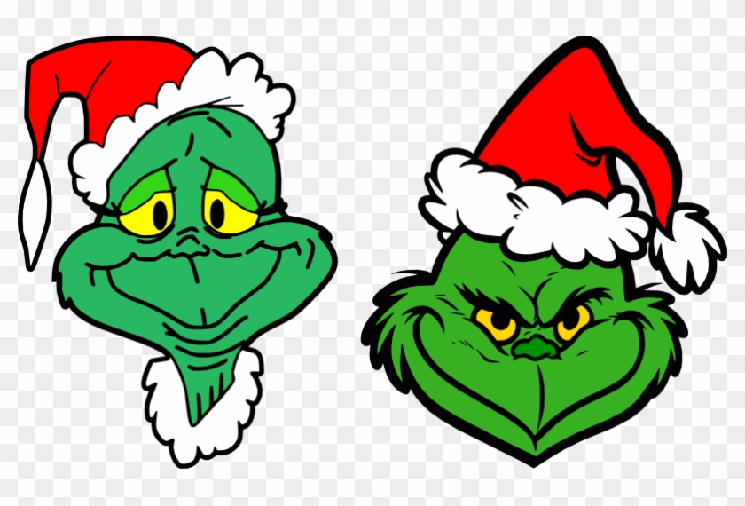 Movies, Personal Use, Grinch Faces1, - Grinch Clipart #461463