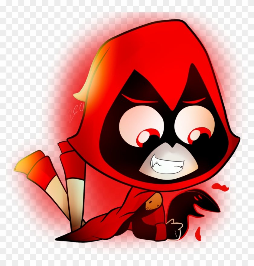 Raven Clipart Red Eye - Raven Red Teen Titans Go #461534