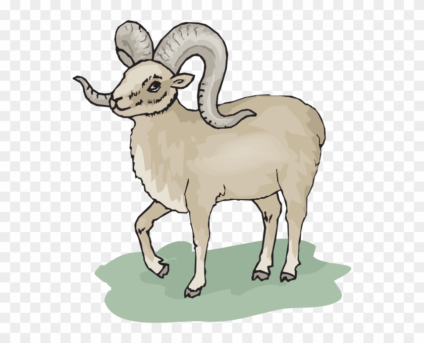 Cute Ram Clipart Clipartfest - Dall Sheep Clip Art #461584