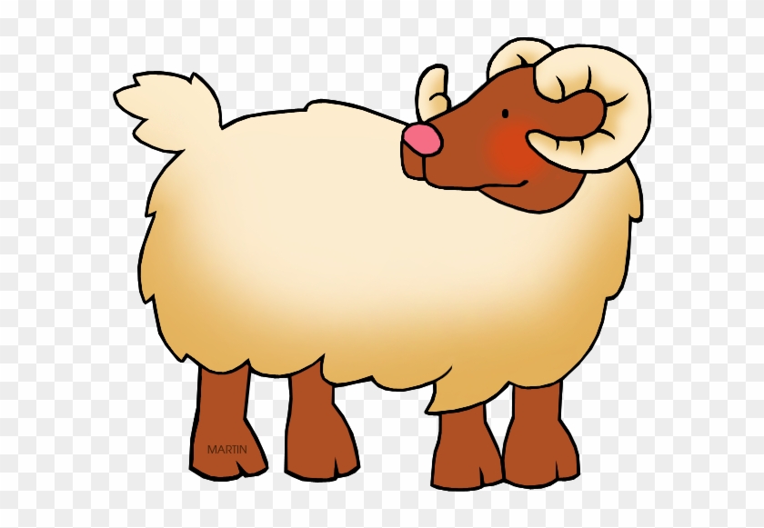 Animals Clip Art By Phillip Martin Ram Rh Animals Phillipmartin - Sheep #461585