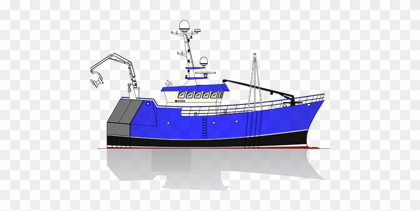 50m Twin Rig Trawler - Fishing Trawler #461659
