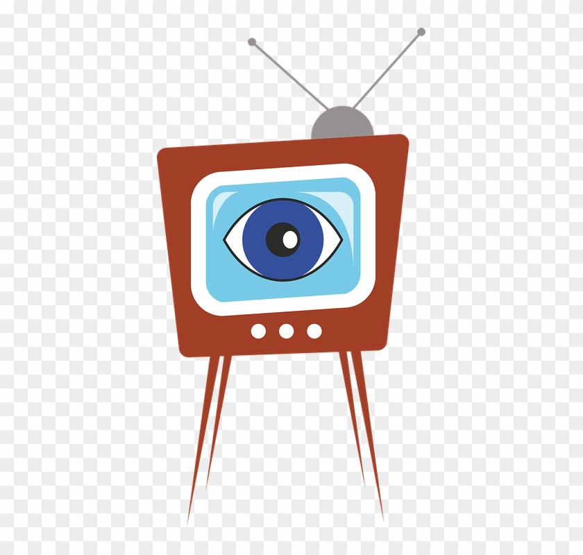 Watching Tv Cliparts 6, Buy Clip Art - Television #461754