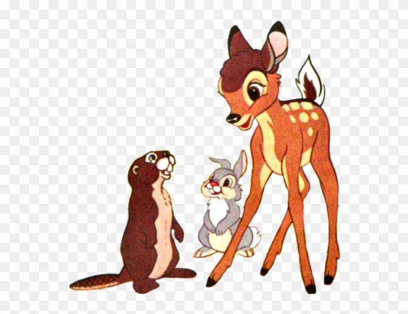 Bambi Et Raton Laveur Ded - Cartoon #461822