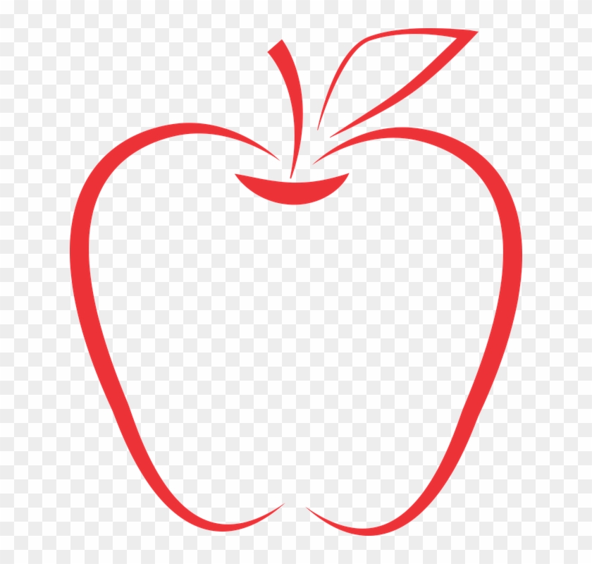 Teacher Apple Clipart 7, Buy Clip Art - Apple Graphic #461870