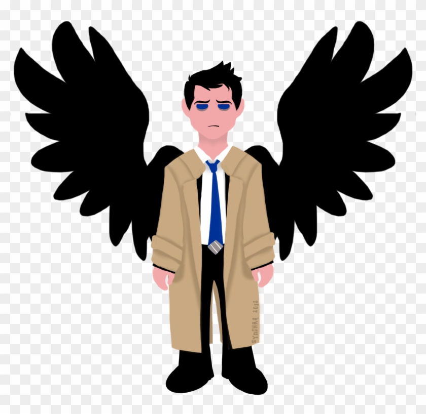 Simple Castiel Tree Topper - Castiel Clipart #461972