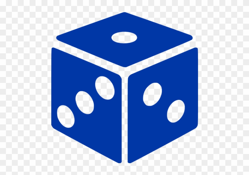 Royal Azure Blue Dice Icon - Dice Icon #462054