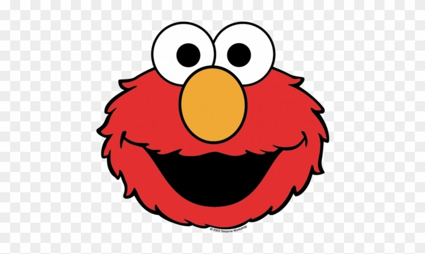 Elmo Face - Sesame Street Elmo Face #462256