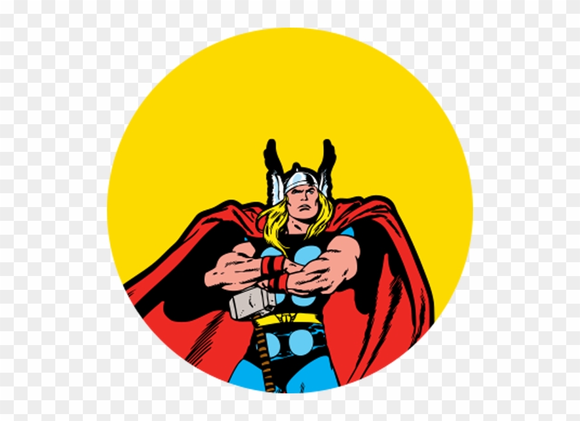 Thor - Style B - Thor - Style C - Retro Thor Comic Book #462270