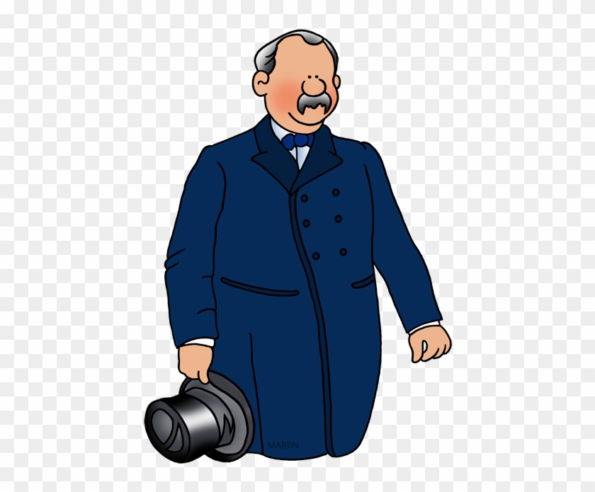 Free Heroes Clip Art By Phillip Martin, Grover Cleveland - Clip Art #462281