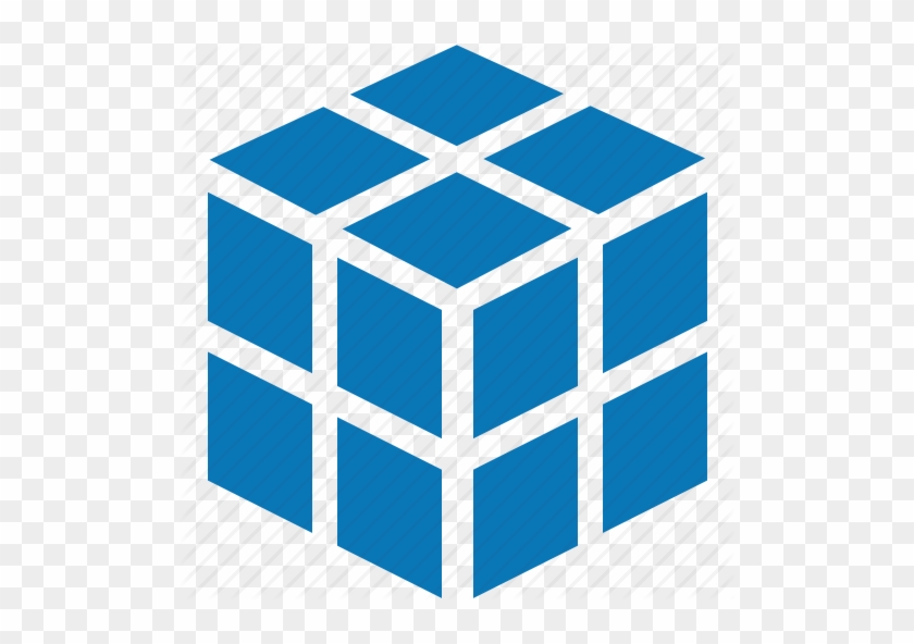 Cube Icon - Cube Flat Icon #462314