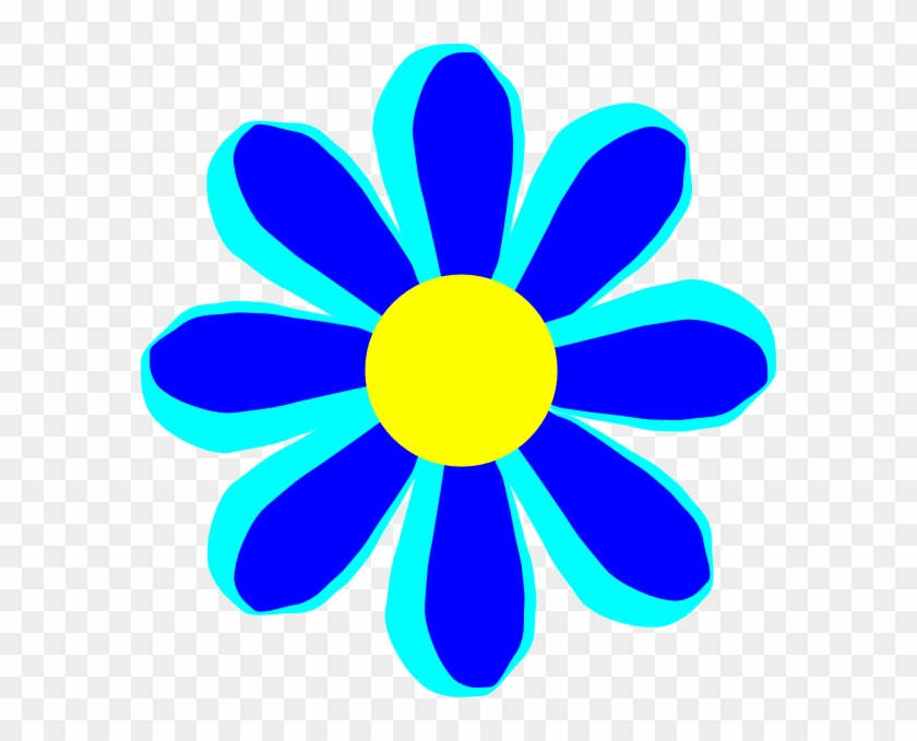 Flower Cartoon Images Free Download Clip Art Free Clip - Flower Cartoon Blue #462420